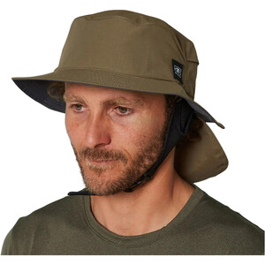 2024 Ocean and Earth Indo Stiff Peak Surf Hat OESMHA02M - Olive